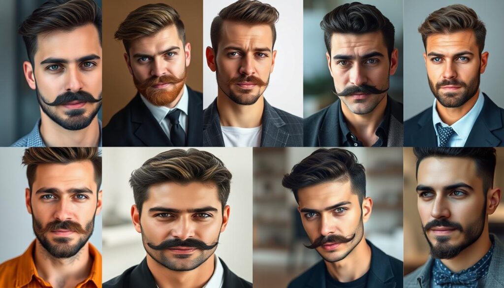 férfi bajuszviselet