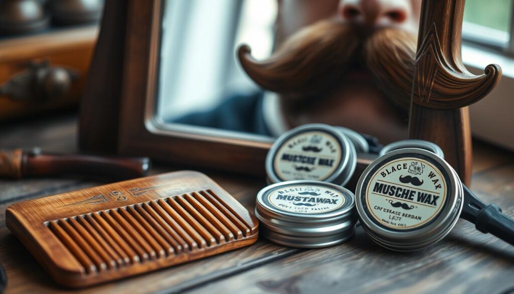 klasszikus bajusz ápolása