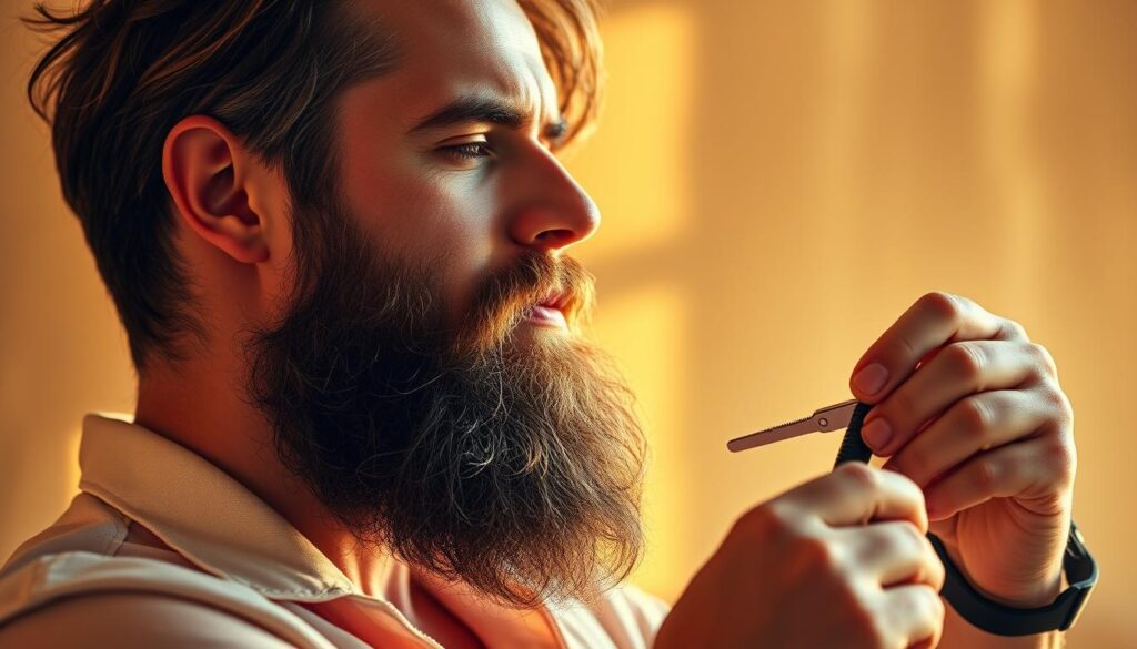 nyári szakállápolás