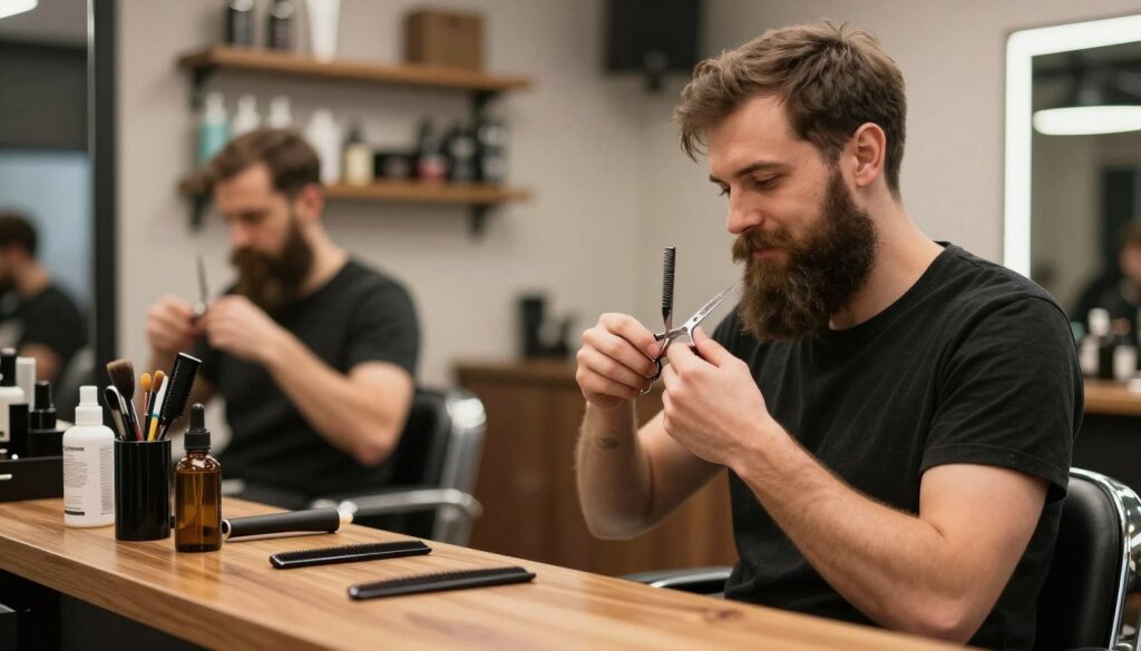 szakáll formázási technikák