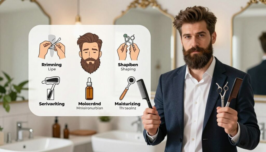 szakáll növesztés