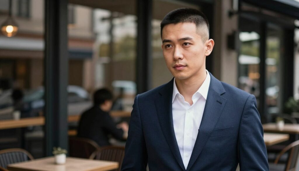 stilisi tippek buzz cut