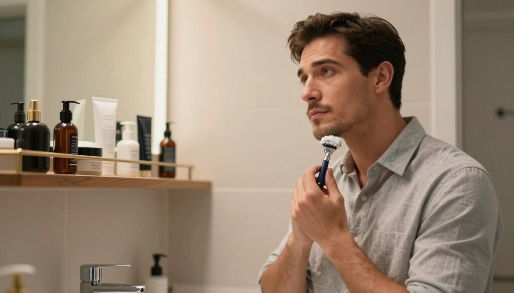 férfi intim borotva