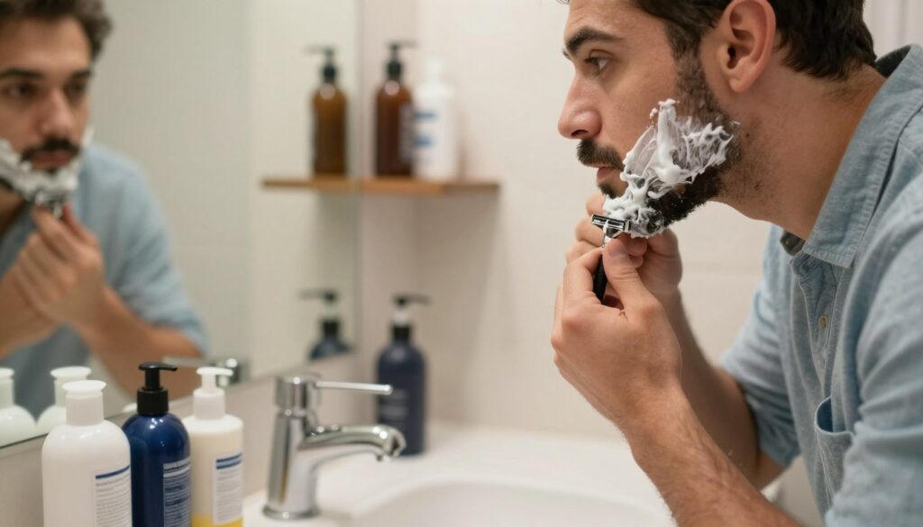 gyakori hibák a borotválkozás során