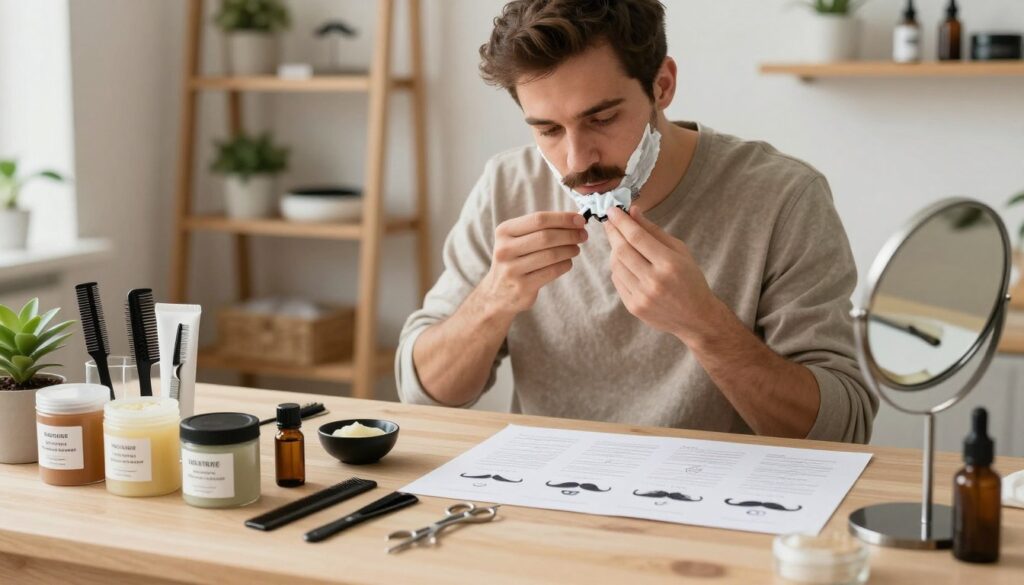 bajusz DIY trükkök bajusz DIY trükkök