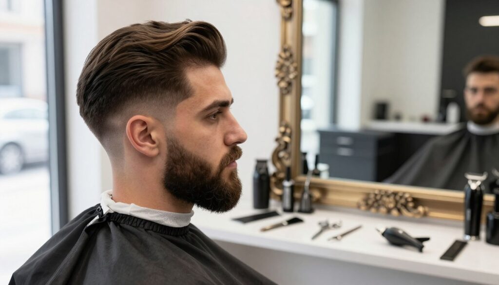 modern körszakáll és Tapered stílus